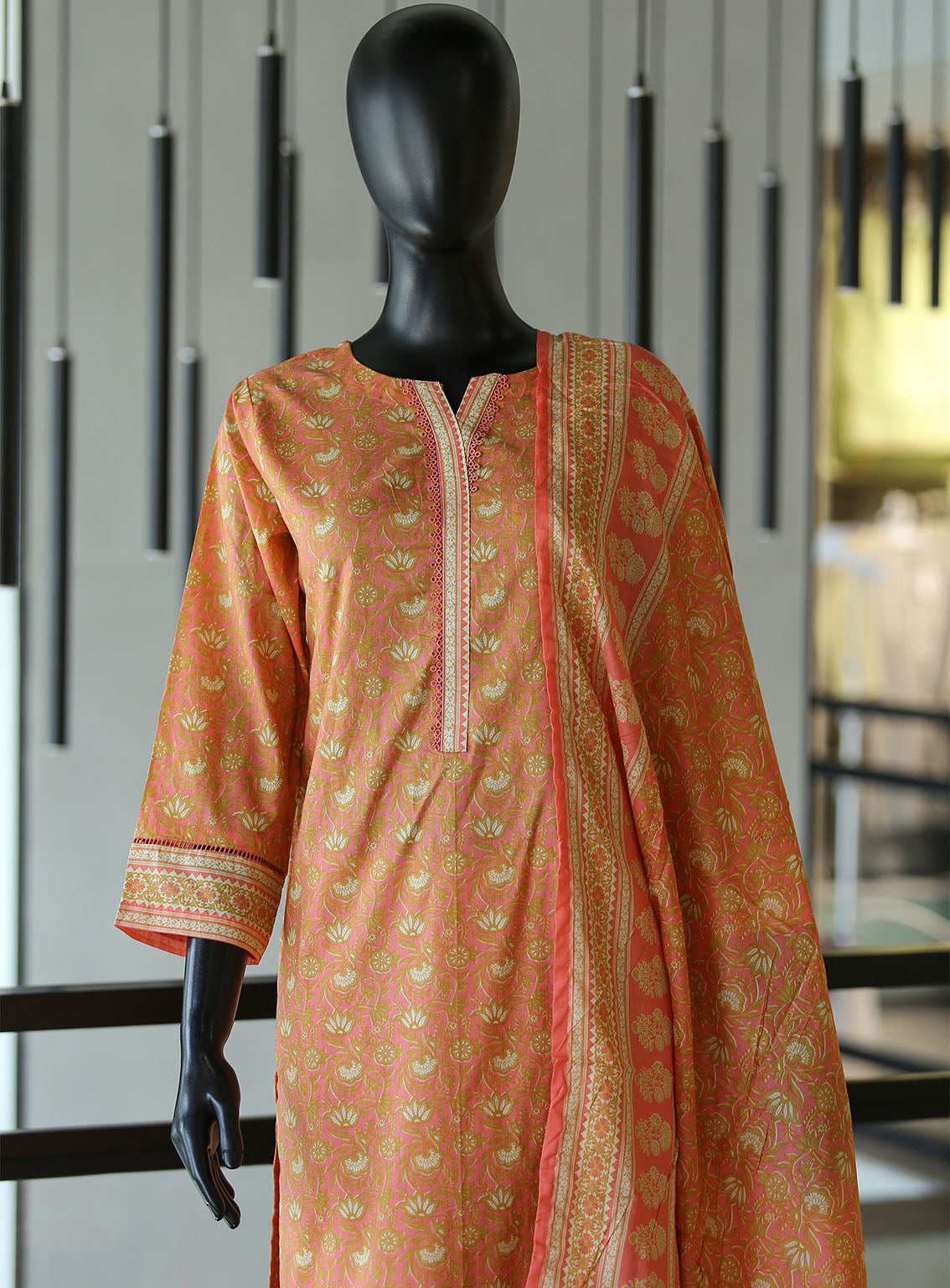 Royal Fashion Digital Printed Lawn 3 Piece Stitched Suit - RF24DPL BS-09 Royal Fashion Digital Printed Lawn 3 Piece Stitched Suit - RF24DPL BS-09