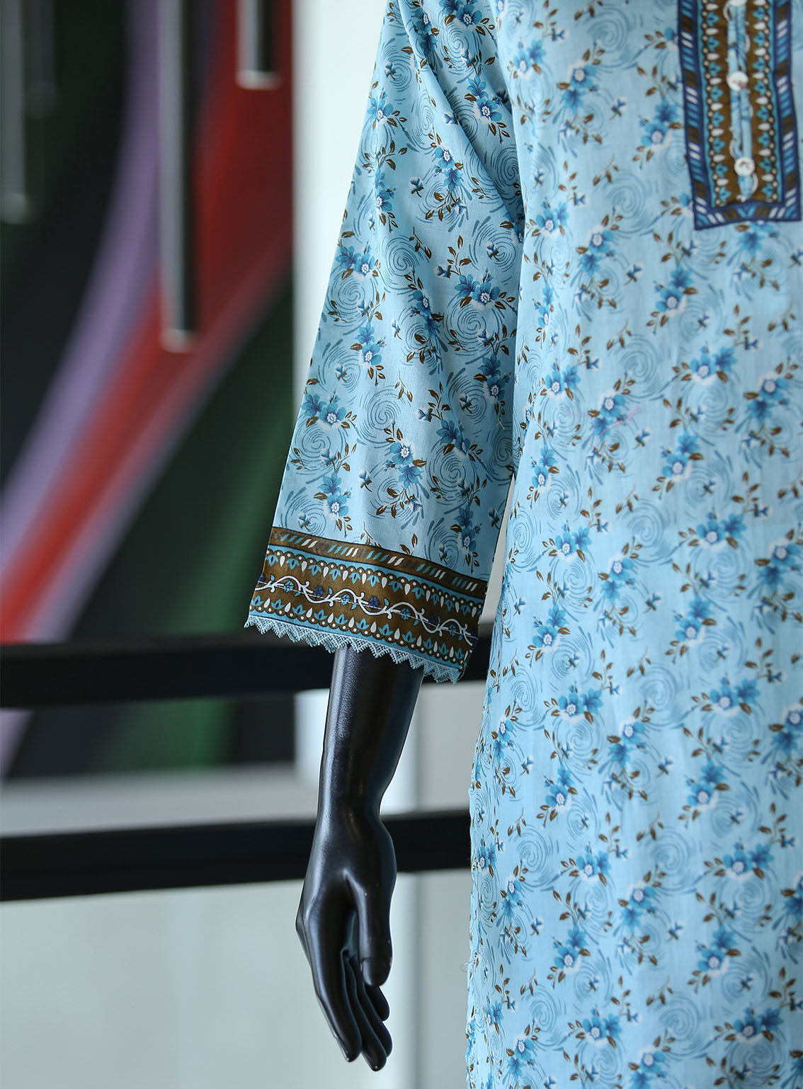 Royal Fashion Digital Printed Lawn 3 Piece Stitched Suit - RF24DPL BS-10 Royal Fashion Digital Printed Lawn 3 Piece Stitched Suit - RF24DPL BS-10