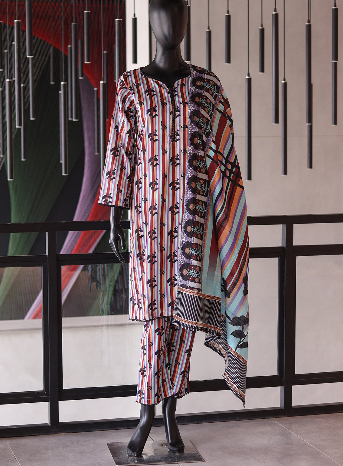 Royal Fashion Digital Printed Lawn 3 Piece Stitched Suit RF24PL SNSC-05 Royal Fashion Digital Printed Lawn 3 Piece Stitched Suit RF24PL SNSC-05