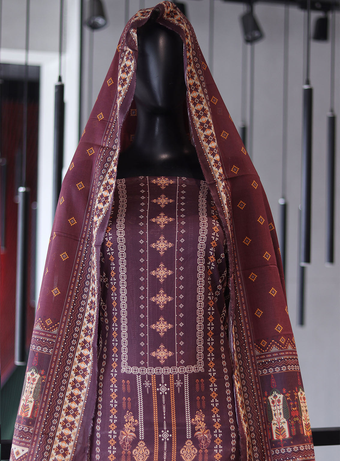 Royal Fashion Digital Printed Lawn 3 Piece Unstitched Suit RF24PL D-20 Royal Fashion Digital Printed Lawn 3 Piece Unstitched Suit RF24PL D-20