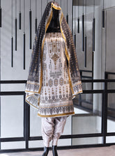 Royal Fashion Digital Printed Lawn 3 Piece Unstitched Suit RF24PL D-22