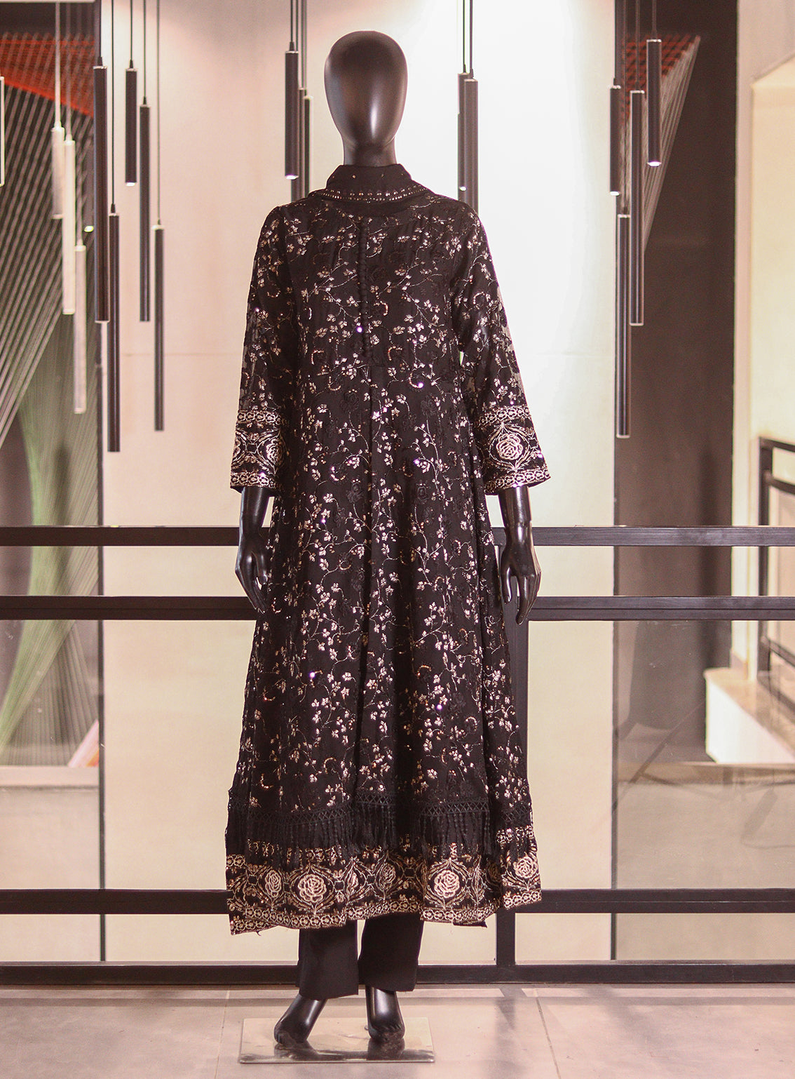 Royal Fashion Embroidered Chiffon 3 Piece Stitched Suit RF26EP D-SG-01-BK Royal Fashion Embroidered Chiffon 3 Piece Stitched Suit RF26EP D-SG-01-BK