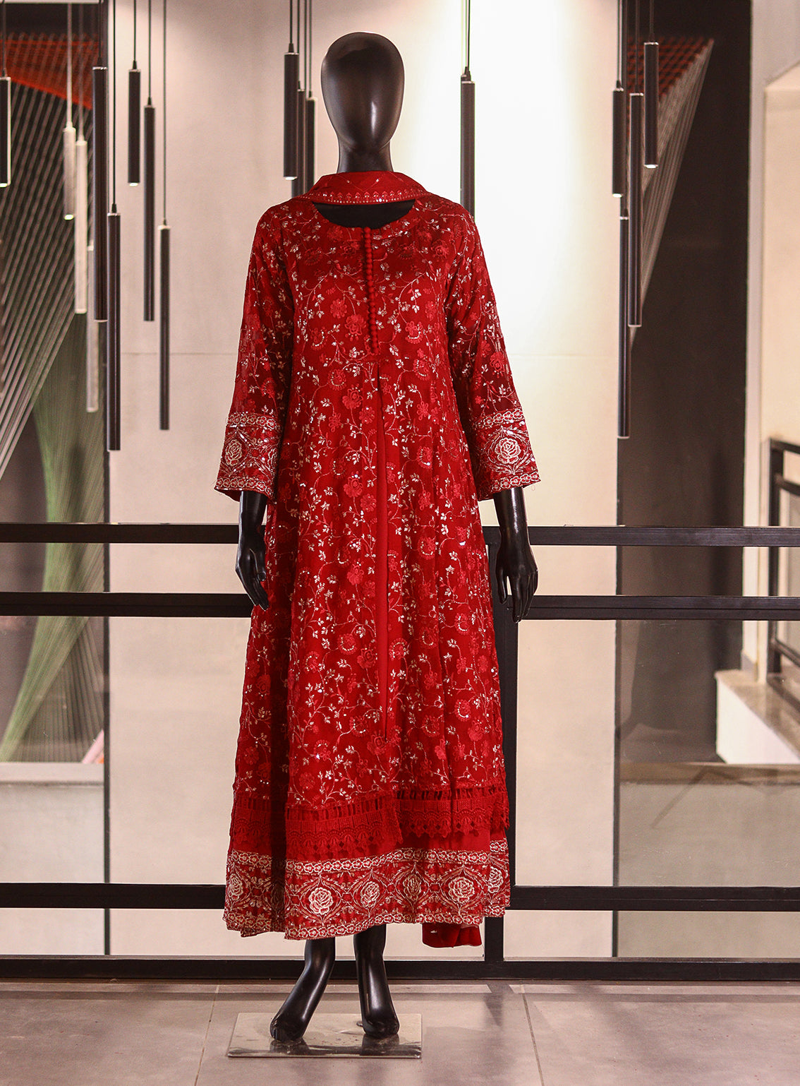 Royal Fashion Embroidered Chiffon 3 Piece Stitched Suit RF26EP D-SG-01-SPK Royal Fashion Embroidered Chiffon 3 Piece Stitched Suit RF26EP D-SG-01-SPK