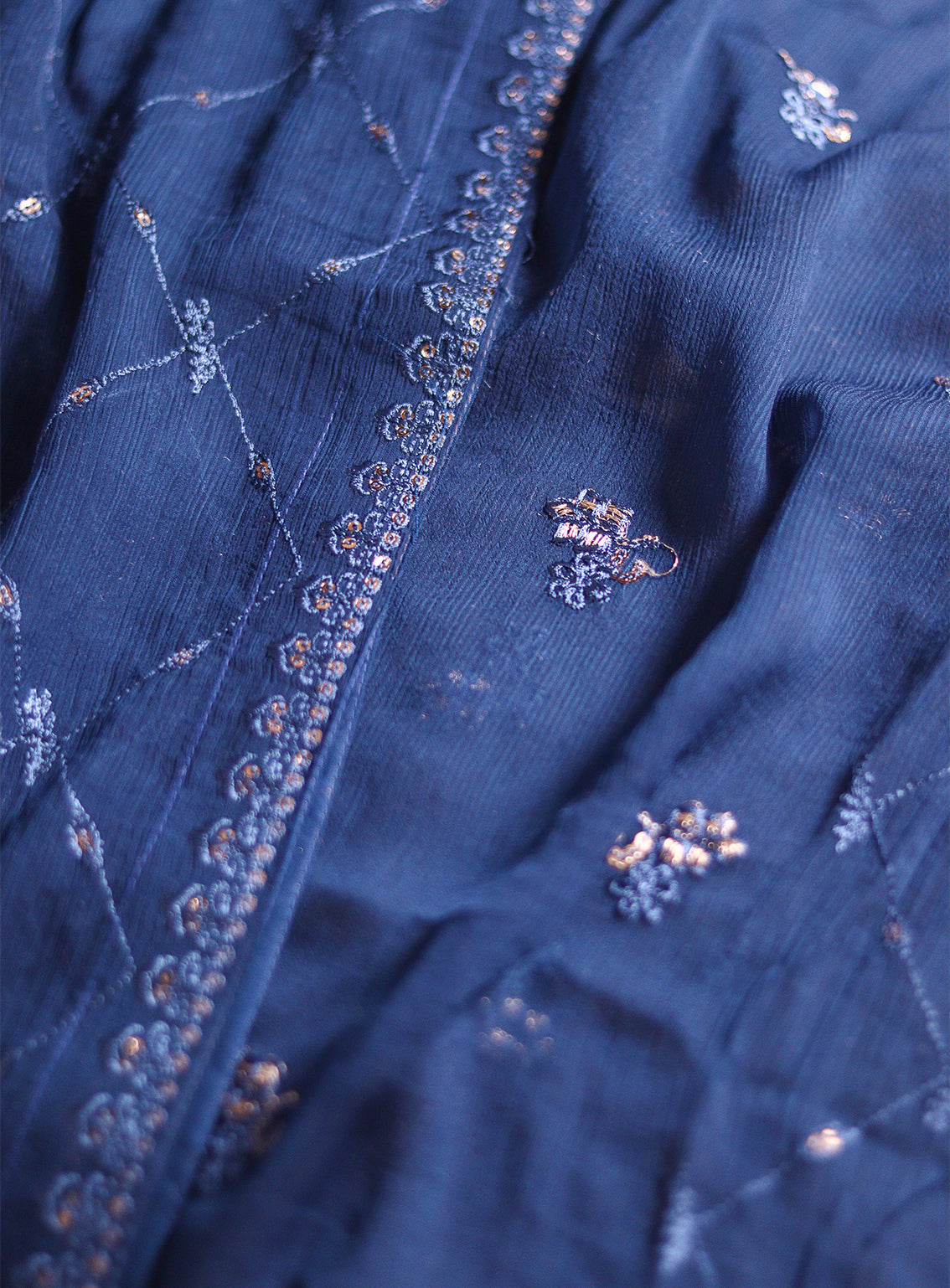 Royal Fashion Embroidered Chiffon 3 Piece Stitched Suit RF26EP D-SG-01-TBL Royal Fashion Embroidered Chiffon 3 Piece Stitched Suit RF26EP D-SG-01-TBL