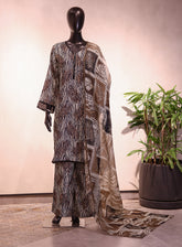 Royal Fashion Embroidered Lawn 3 Piece Stitched Suit RF26EP D-SNSC-B245 CBK