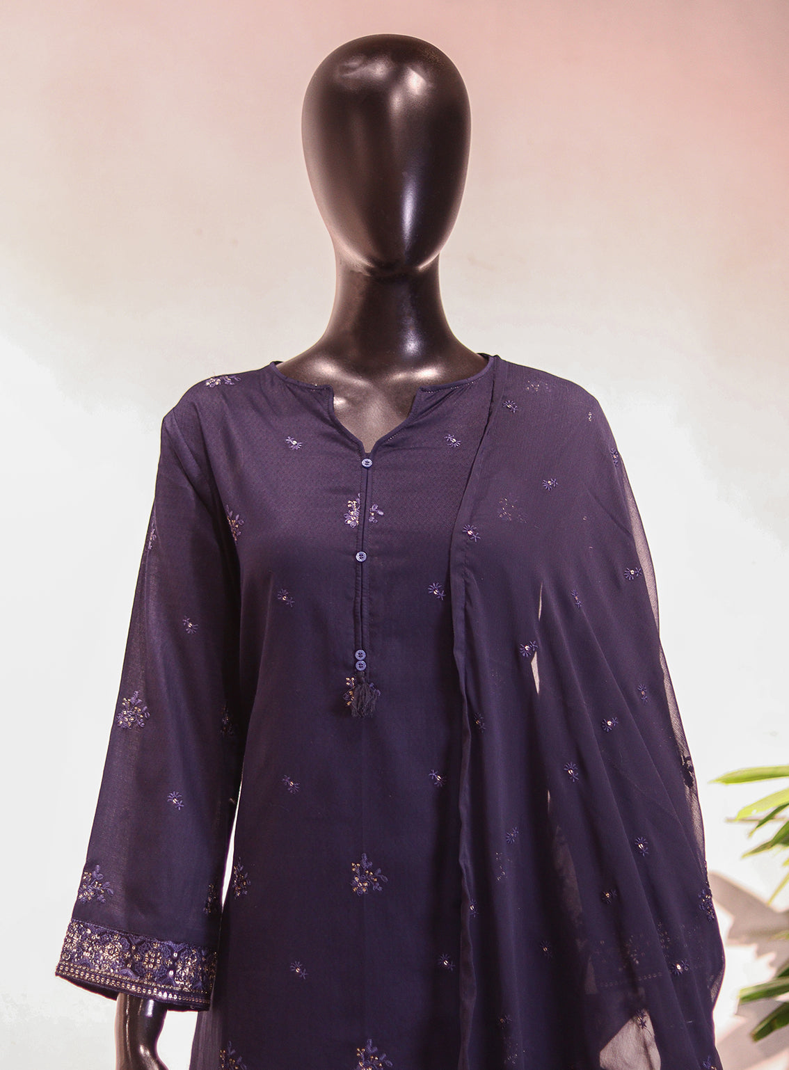 Royal Fashion Embroidered Lawn 3 Piece Stitched Suit RF26EP D-SNSC-SQ375 DBL Royal Fashion Embroidered Lawn 3 Piece Stitched Suit RF26EP D-SNSC-SQ375 DBL