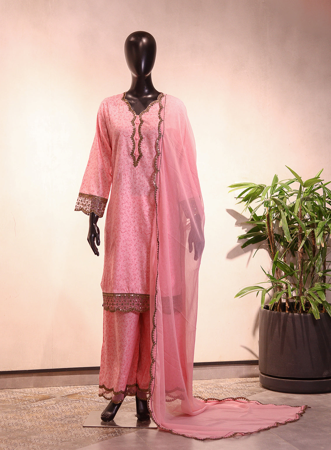 Royal Fashion Embroidered Linen 3 Piece Stitched Suit RF26EP D-SNSC-365 BPK Royal Fashion Embroidered Linen 3 Piece Stitched Suit RF26EP D-SNSC-365 BPK