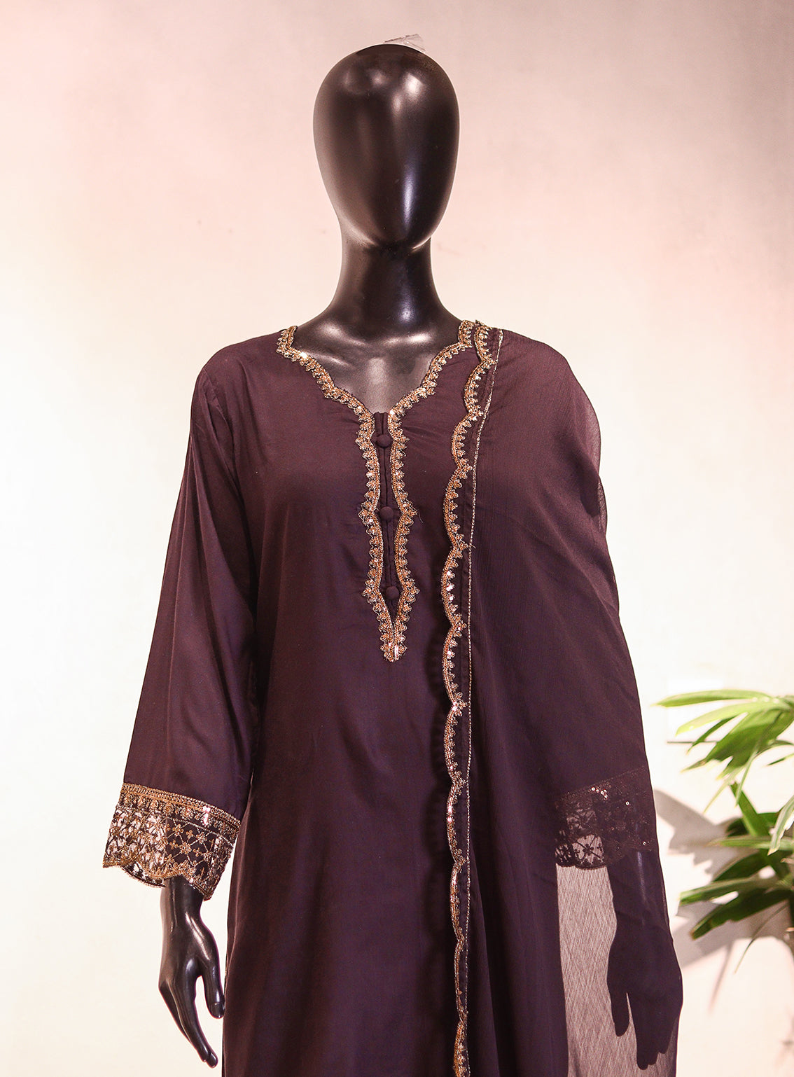 Royal Fashion Embroidered Linen 3 Piece Stitched Suit RF26EP D-SNSC-365 NBL Royal Fashion Embroidered Linen 3 Piece Stitched Suit RF26EP D-SNSC-365 NBL