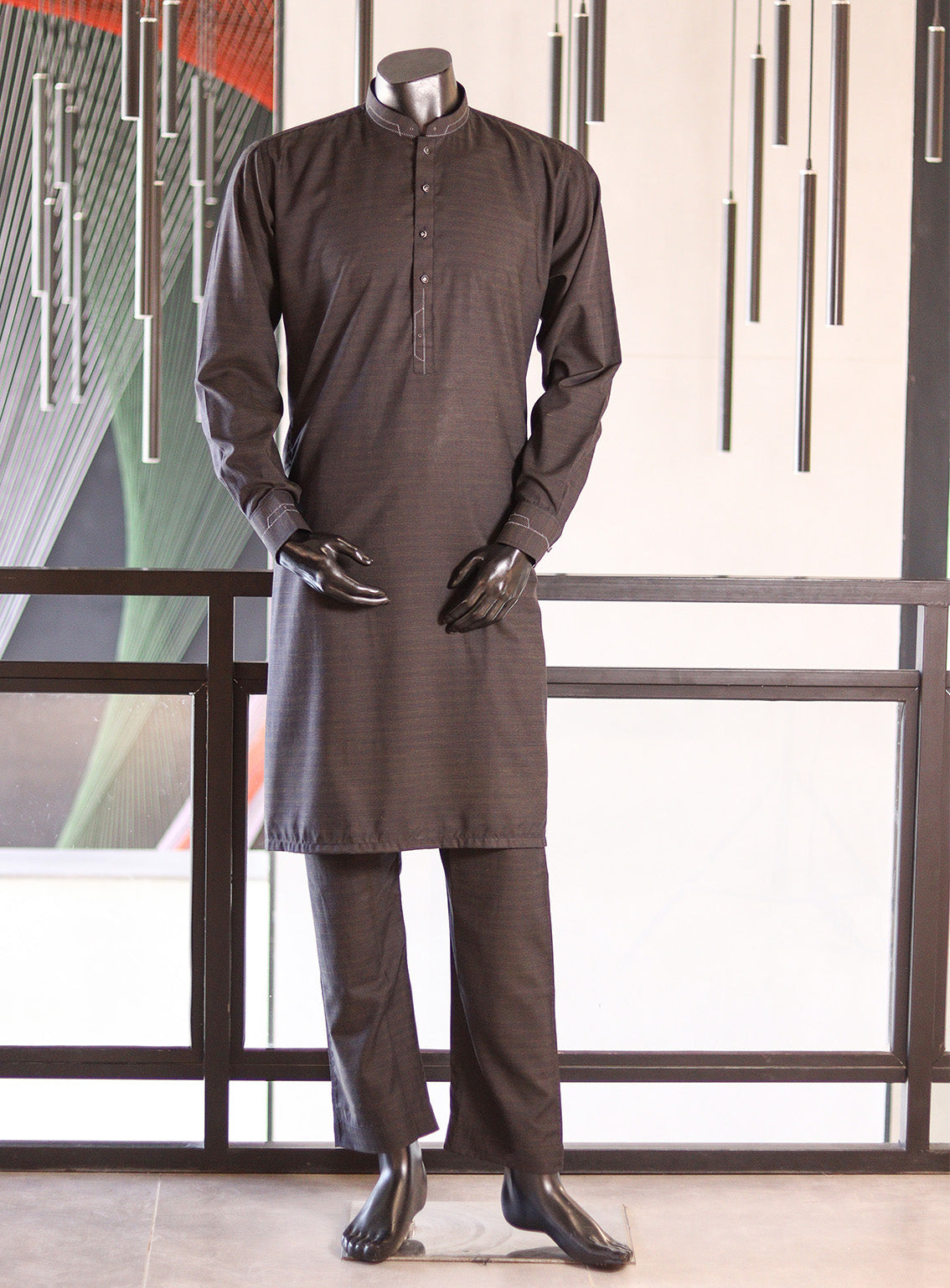 Royal Fashion Embroidered Wash & Wear Kurta Pajama For Men RF25BCN CLIC-DB Royal Fashion Embroidered Wash & Wear Kurta Pajama For Men RF25BCN CLIC-DB