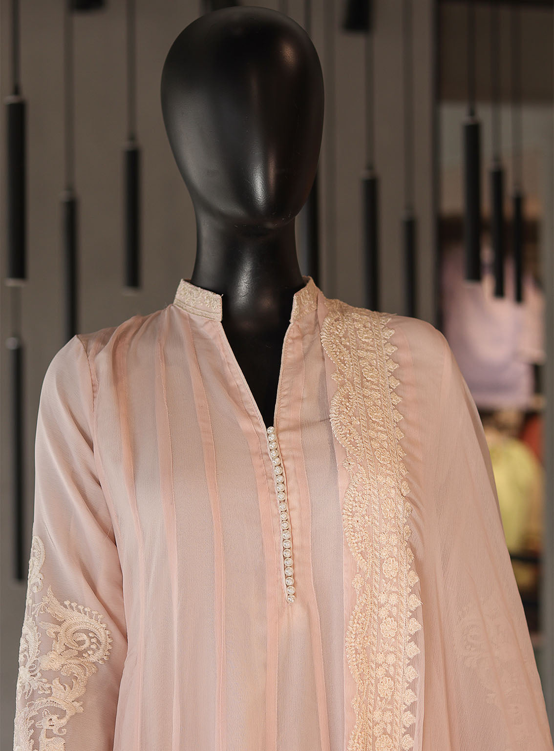 Royal Fashion Fancy Embroidered Chiffon 3 Piece Stitched Suit RF24FEC BYPK D-SS21 Royal Fashion Fancy Embroidered Chiffon 3 Piece Stitched Suit RF24FEC BYPK D-SS21