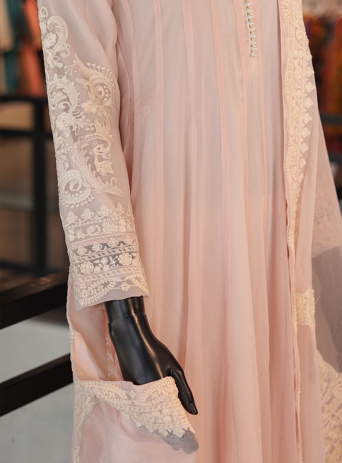 Royal Fashion Fancy Embroidered Chiffon 3 Piece Stitched Suit RF24FEC BYPK D-SS21 Royal Fashion Fancy Embroidered Chiffon 3 Piece Stitched Suit RF24FEC BYPK D-SS21