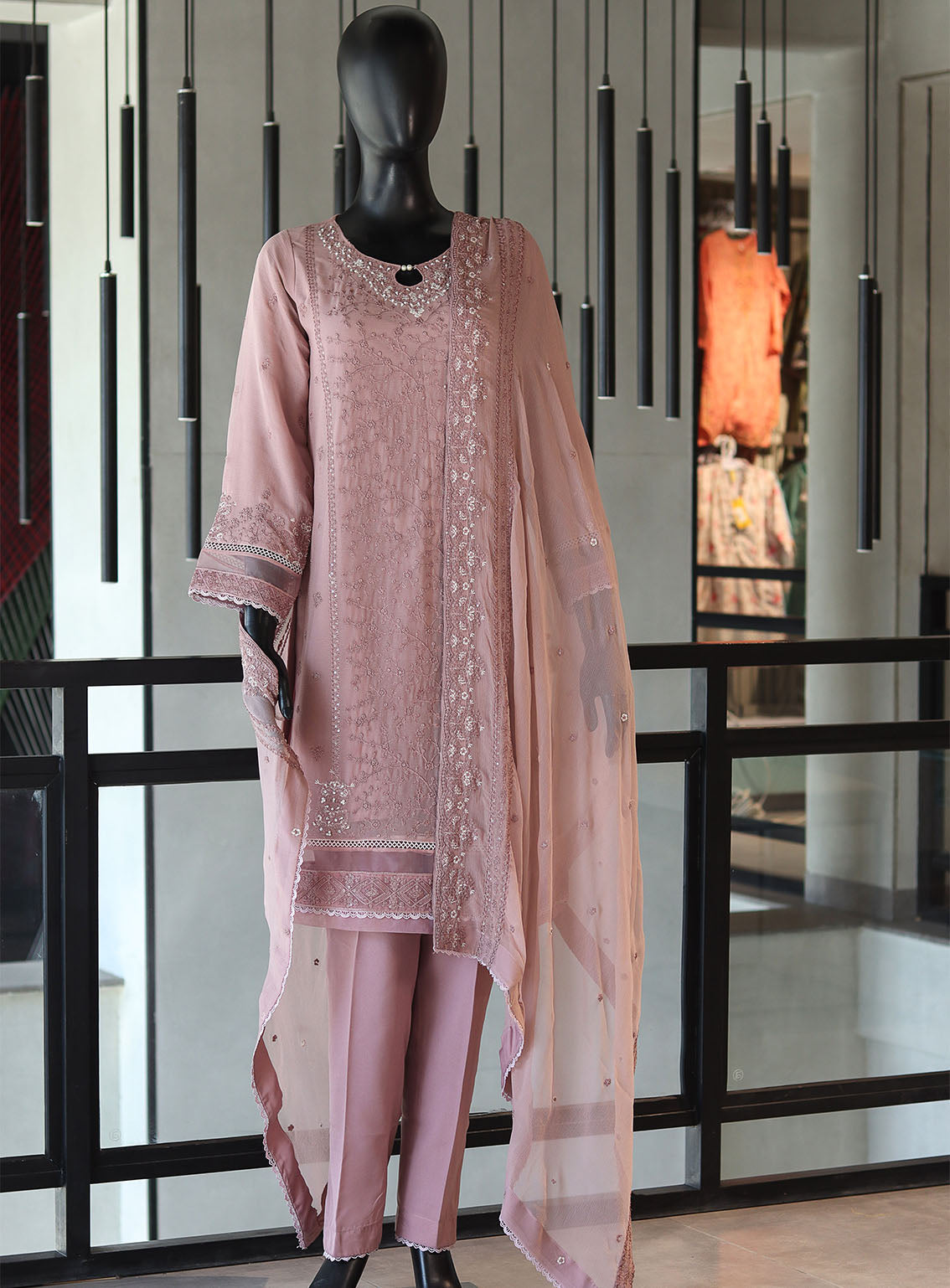 Royal Fashion Fancy Embroidered Chiffon 3 Piece Stitched Suit RF24FEC LLC D-SS23 Royal Fashion Fancy Embroidered Chiffon 3 Piece Stitched Suit RF24FEC LLC D-SS23