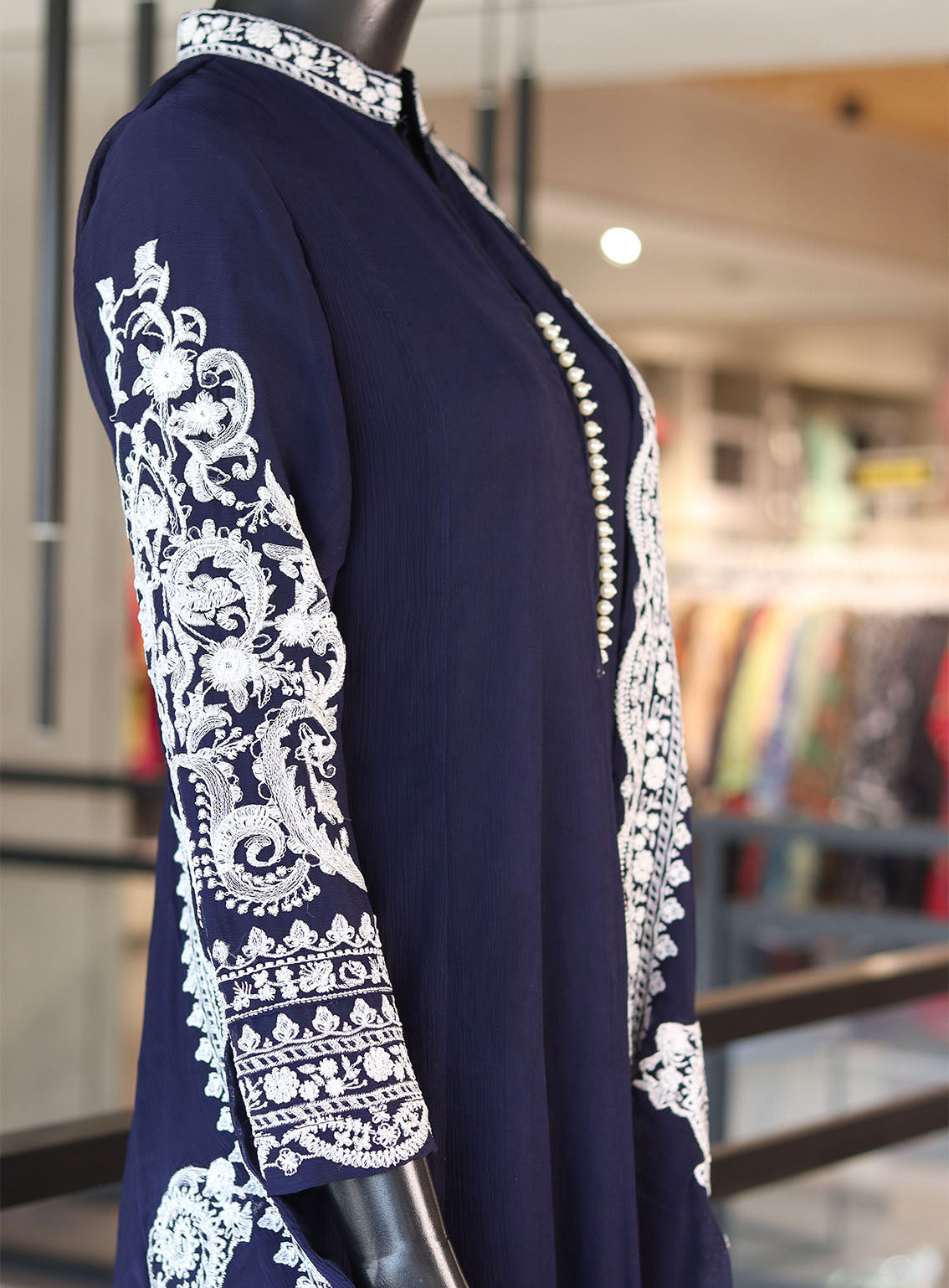 Royal Fashion Fancy Embroidered Chiffon 3 Piece Stitched Suit RF24FEC NYBL D-SS21 Royal Fashion Fancy Embroidered Chiffon 3 Piece Stitched Suit RF24FEC NYBL D-SS21