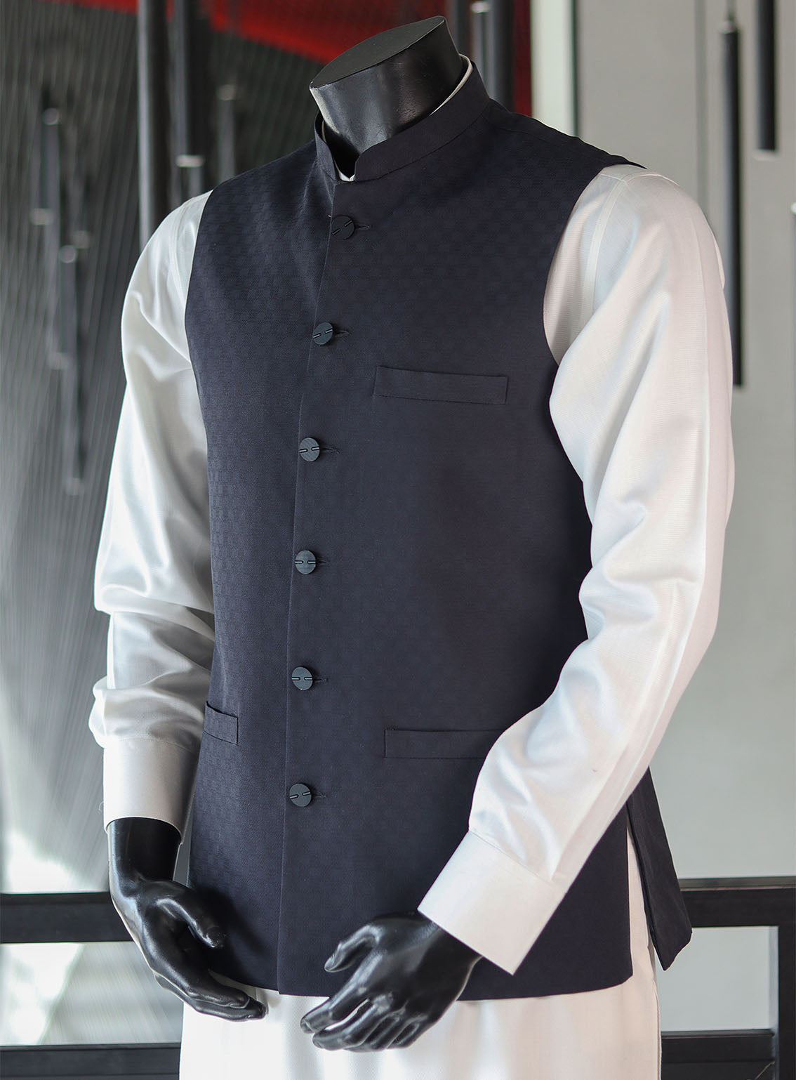 Royal Fashion Men Waistcoat Stitched RF23WC D-10429567-BBJ Royal Fashion Men Waistcoat Stitched RF23WC D-10429567-BBJ