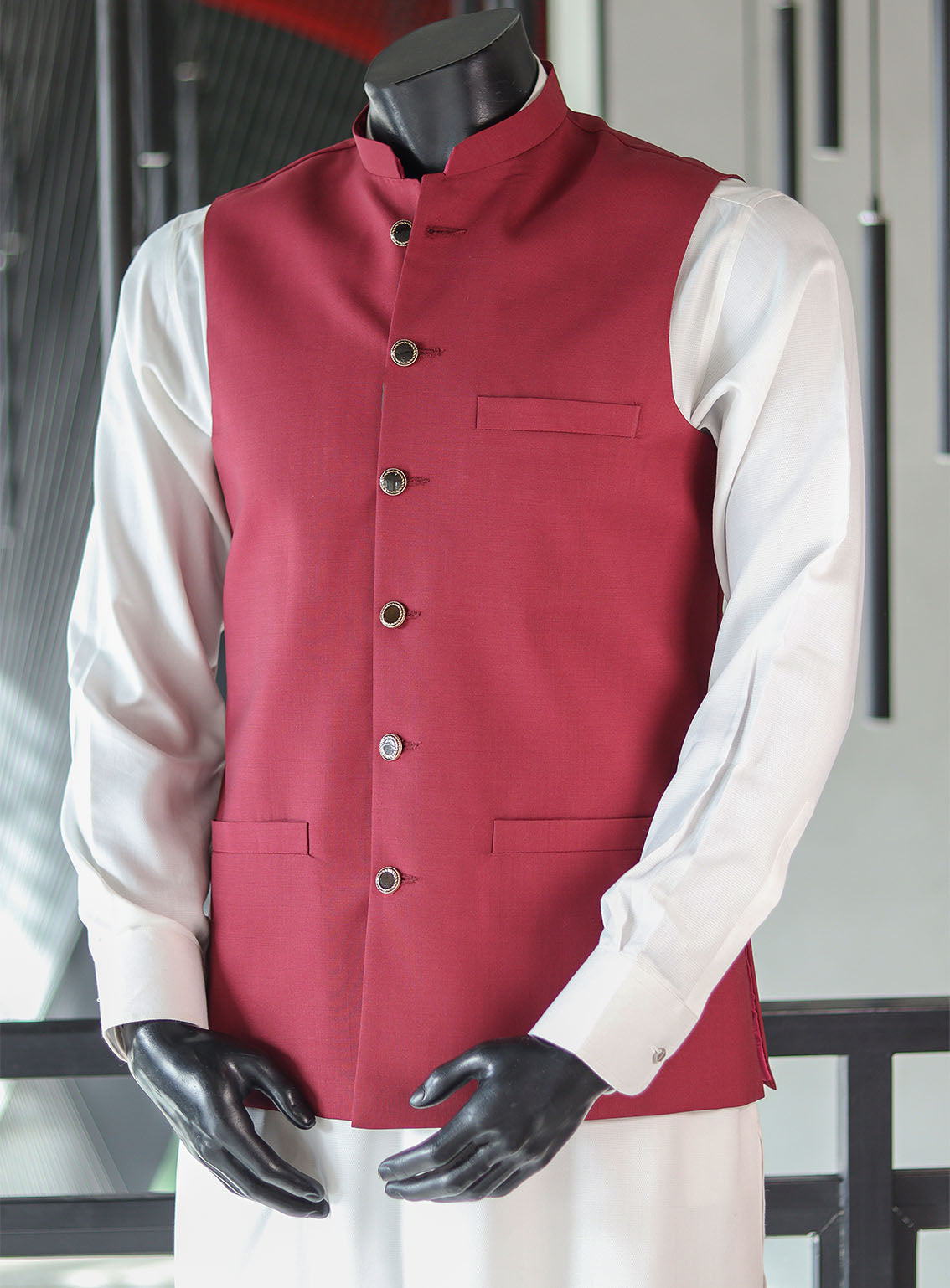 Royal Fashion Men Waistcoat Stitched RF24WC D-1042934-426-M Royal Fashion Men Waistcoat Stitched RF24WC D-1042934-426-M