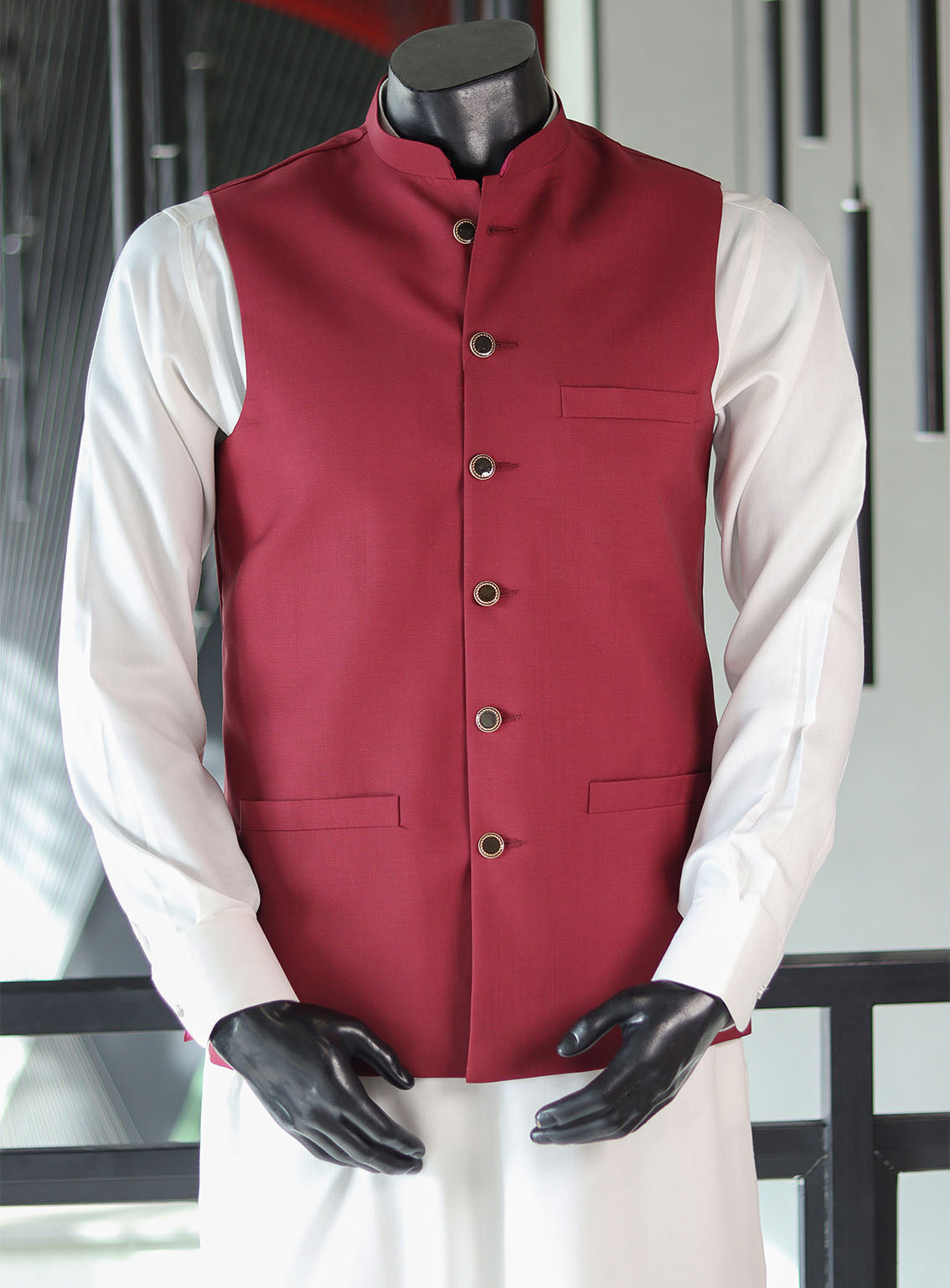 Royal Fashion Men Waistcoat Stitched RF24WC D-1042934-426-M Royal Fashion Men Waistcoat Stitched RF24WC D-1042934-426-M