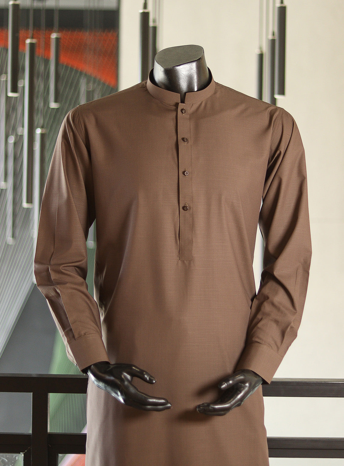 Royal Fashion Plain Wash & Wear Kameez Shalwar For Men RF25SS SHAHSAWAR-DBR Royal Fashion Plain Wash & Wear Kameez Shalwar For Men RF25SS SHAHSAWAR-DBR