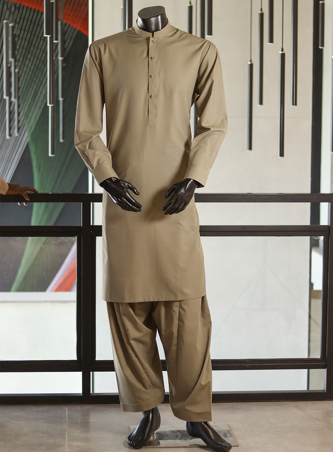 Royal Fashion Plain Wash & Wear Kameez Shalwar For Men RF25SS SHAHSAWAR-GRN Royal Fashion Plain Wash & Wear Kameez Shalwar For Men RF25SS SHAHSAWAR-GRN