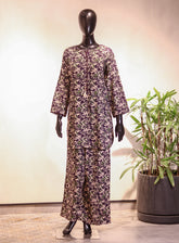 Royal Fashion Printed Cotton Slub 2 Piece Stitched Suit RF26PP D-SNSC-01