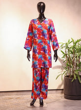 Royal Fashion Printed Cotton Slub 2 Piece Stitched Suit RF26PP D-SNSC-04