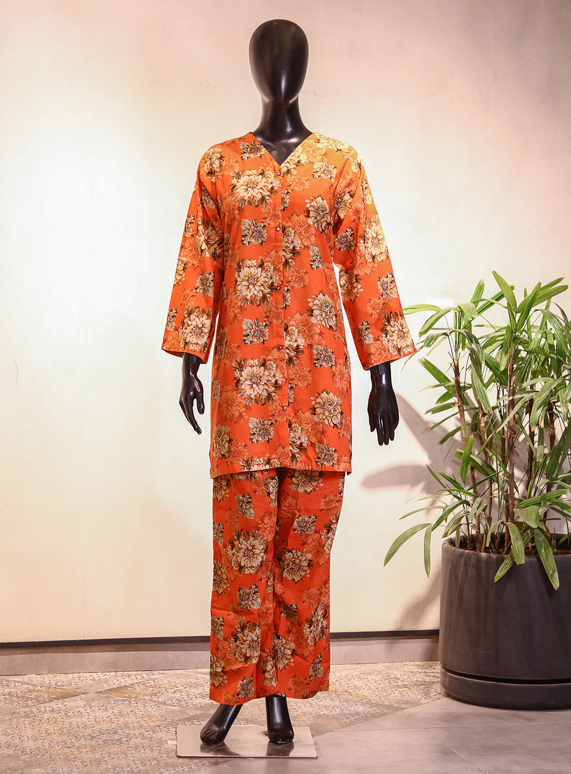 Royal Fashion Printed Cotton Slub 2 Piece Stitched Suit RF26PP D-SNSC-12 Royal Fashion Printed Cotton Slub 2 Piece Stitched Suit RF26PP D-SNSC-12