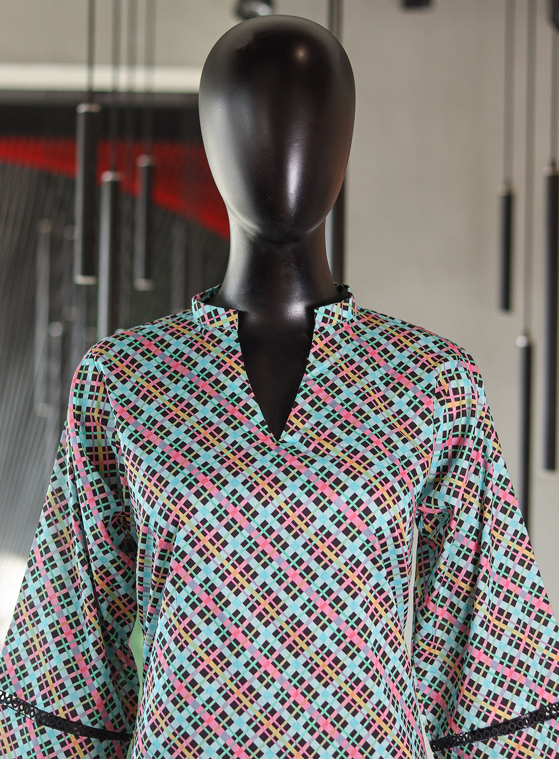 Royal Fashion Printed Lawn Stitched Kurti - RF24PL D-01 B&M Royal Fashion Printed Lawn Stitched Kurti - RF24PL D-01 B&M