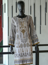 Royal Fashion Printed Lawn Stitched Kurti - RF24PL D-01