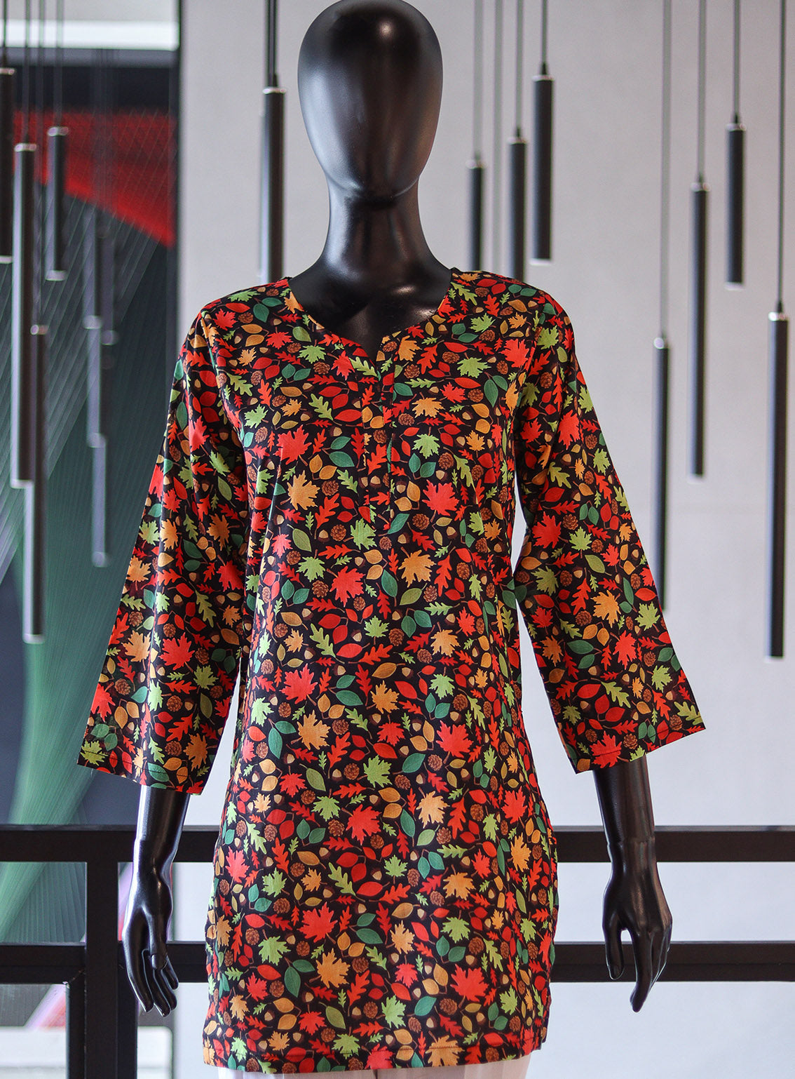 Royal Fashion Printed Lawn Stitched Kurti - RF24PL D-03 B&M Royal Fashion Printed Lawn Stitched Kurti - RF24PL D-03 B&M