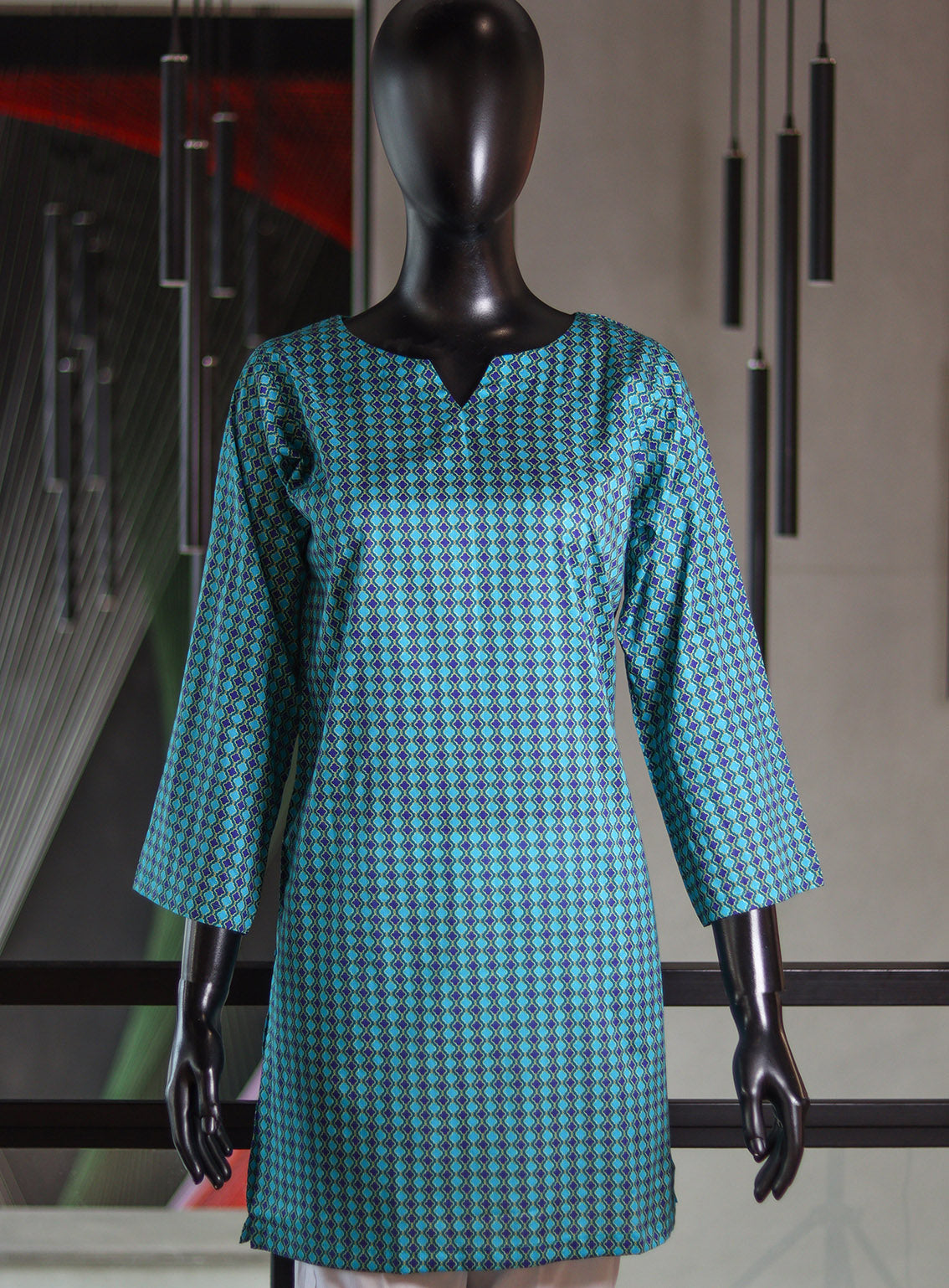 Royal Fashion Printed Lawn Stitched Kurti - RF24PL D-04 ZC Royal Fashion Printed Lawn Stitched Kurti - RF24PL D-04 ZC