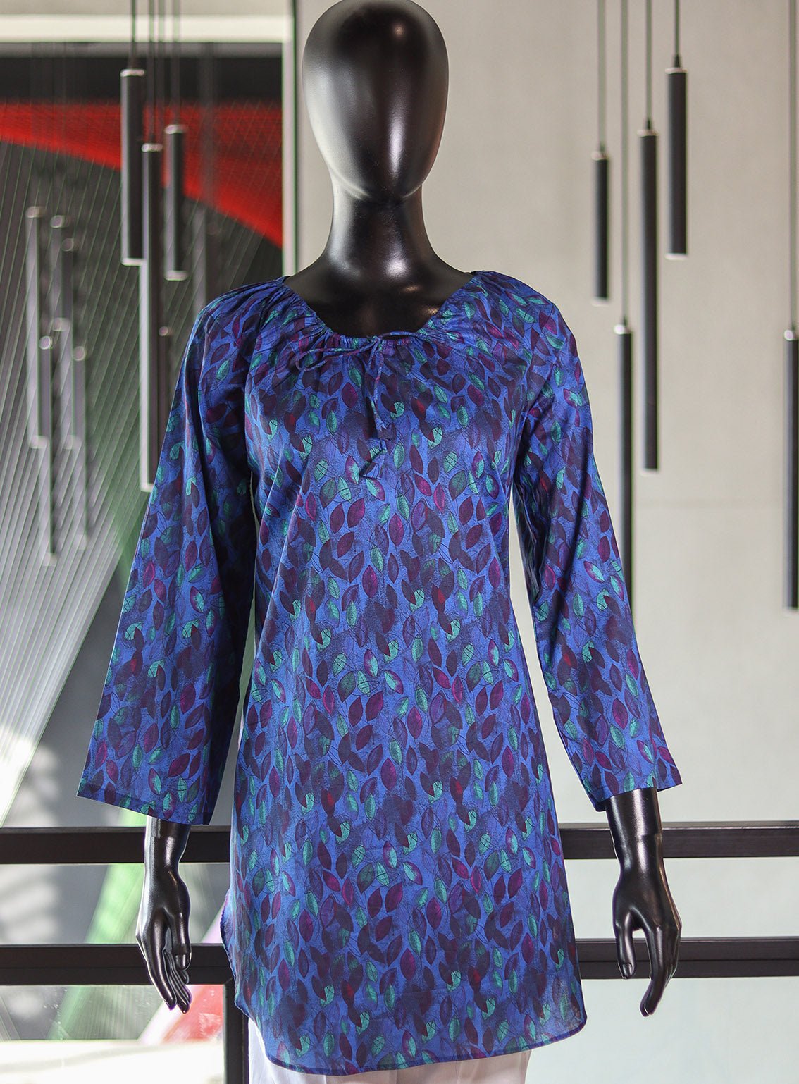 Royal Fashion Printed Lawn Stitched Kurti - RF24PL D-21 RB Royal Fashion Printed Lawn Stitched Kurti - RF24PL D-21 RB