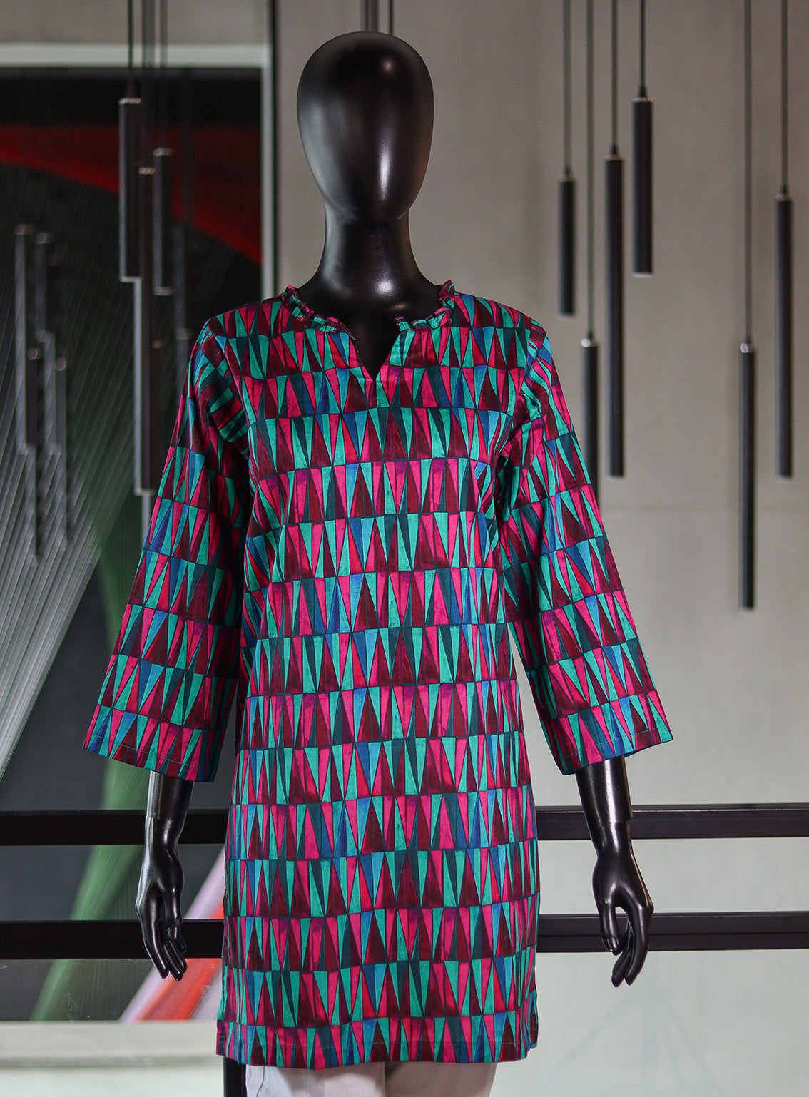 Royal Fashion Printed Lawn Stitched Kurti - RF24PL D-22 ML Royal Fashion Printed Lawn Stitched Kurti - RF24PL D-22 ML