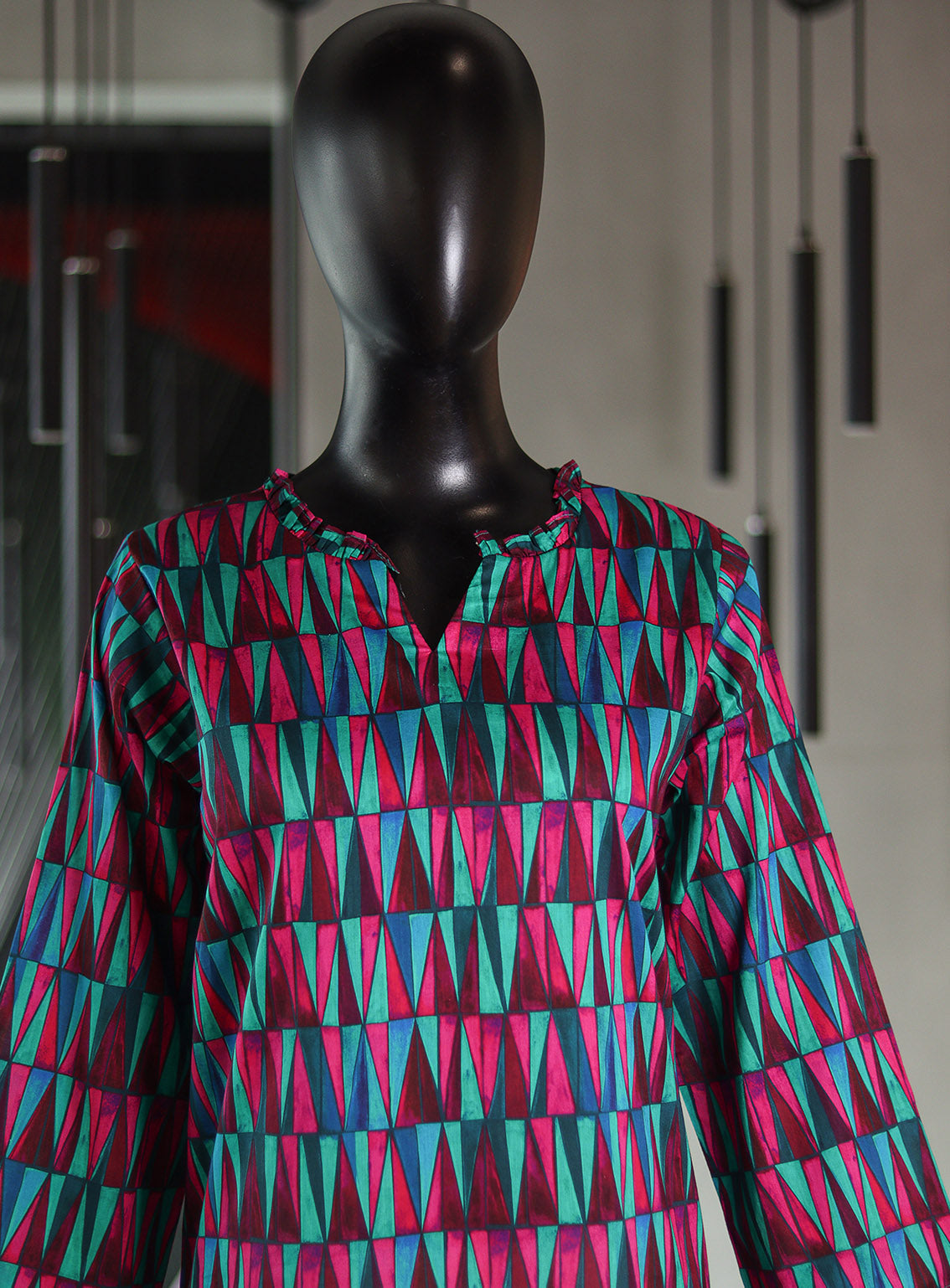 Royal Fashion Printed Lawn Stitched Kurti - RF24PL D-22 ML Royal Fashion Printed Lawn Stitched Kurti - RF24PL D-22 ML