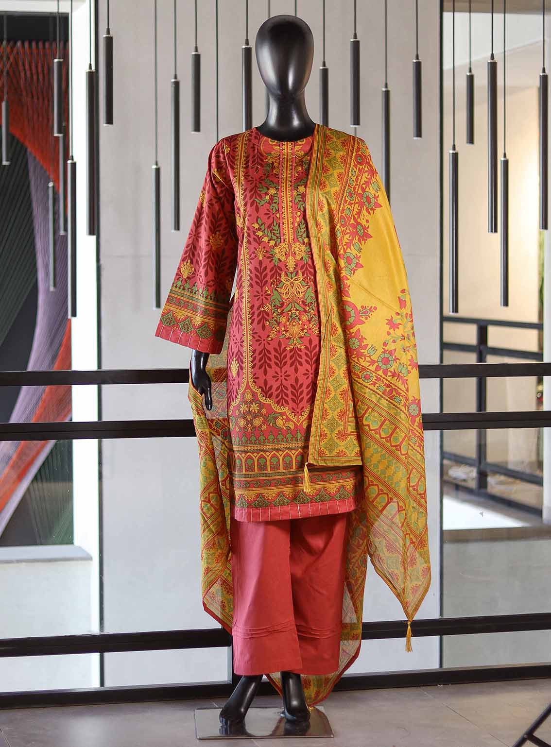 Royal Fashion Printed Lawn Suits Stitched 3 Piece RF25AJ PL-DP-13 Royal Fashion Printed Lawn Suits Stitched 3 Piece RF25AJ PL-DP-13
