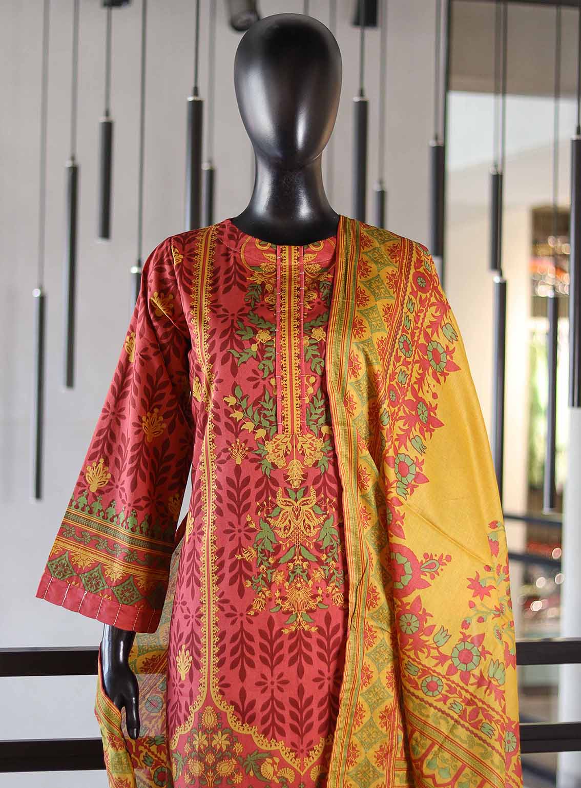 Royal Fashion Printed Lawn Suits Stitched 3 Piece RF25AJ PL-DP-13 Royal Fashion Printed Lawn Suits Stitched 3 Piece RF25AJ PL-DP-13