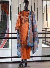 Royal Fashion Printed Lawn Suits Stitched 3 Piece RF25AJ PL-RT-07