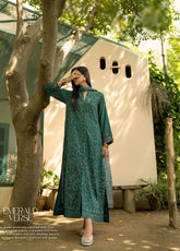 Rua By Casual Lite Pre Fall Premium Embroidered Linen 3 Piece Stitched Suit CL25RD2 D-RFR-02