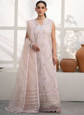Saad Shaikh Luxury Eid Embroidered Lawn 3 Piece Unstitched Suit SSK24E MEADOW