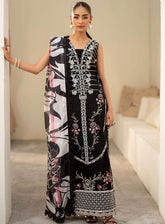 Saad Shaikh Luxury Eid Embroidered Lawn 3 Piece Unstitched Suit SSK24E SIYAAN