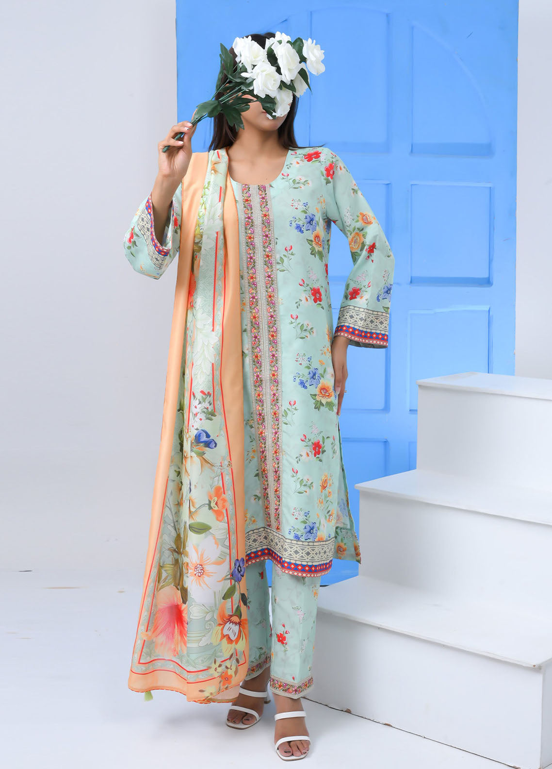 Saba Sumaiya Printed Silk Lawn 3 Piece Unstitched Suit SSY25P D-78626 Saba Sumaiya Printed Silk Lawn 3 Piece Unstitched Suit SSY25P D-78626