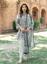 Sahar Spring Digital Printed Lawn 3 Piece Unstitched Suit SHR24S S24-PL-V2-03