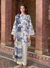 Sahar Spring Digital Printed Lawn 3 Piece Unstitched Suit SHR24S S24-PL-V2-06