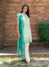Sahar Spring Digital Printed Lawn 3 Piece Unstitched Suit SHR24S S24-PL-V2-07