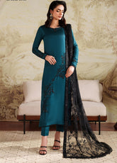 Saheera By Zarif Festive Hand Embellished Embroidered Tussel Silk 3 Piece Unstitched Suit ZF25S D-SHE-05 LAYLA