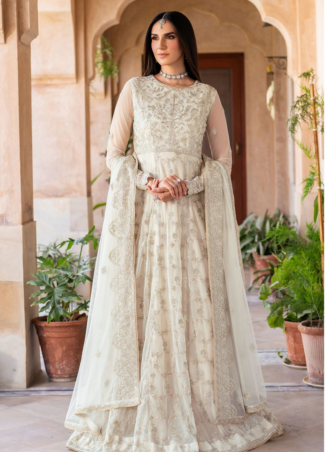 Sahiba By Zarif Formals Embroidered Net 3 Piece Unstitched Suit ZF25SFE D-SBA-02 MIRAN Sahiba By Zarif Formals Embroidered Net 3 Piece Unstitched Suit ZF25SFE D-SBA-02 MIRAN