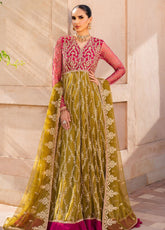 Sahiba By Zarif Formals Embroidered Net 3 Piece Unstitched Suit ZF25SFE D-SBA-03 LARA