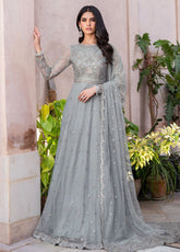 Sahiba By Zarif Formals Embroidered Net 3 Piece Unstitched Suit ZF25SFE D-SBA-04 YASMIN