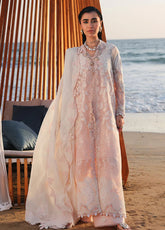 Sahil By Qalamkar Luxury Embroidered Lawn 3 Piece Unstitched Suit QLM26SLL D-SA-06 MAHUR