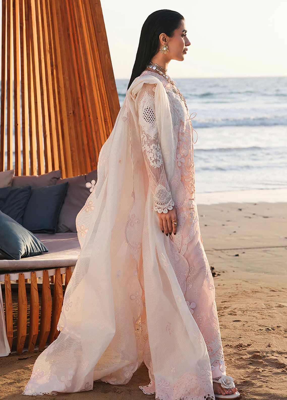 Sahil By Qalamkar Luxury Embroidered Lawn 3 Piece Unstitched Suit QLM26SLL D-SA-06 MAHUR Sahil By Qalamkar Luxury Embroidered Lawn 3 Piece Unstitched Suit QLM26SLL D-SA-06 MAHUR