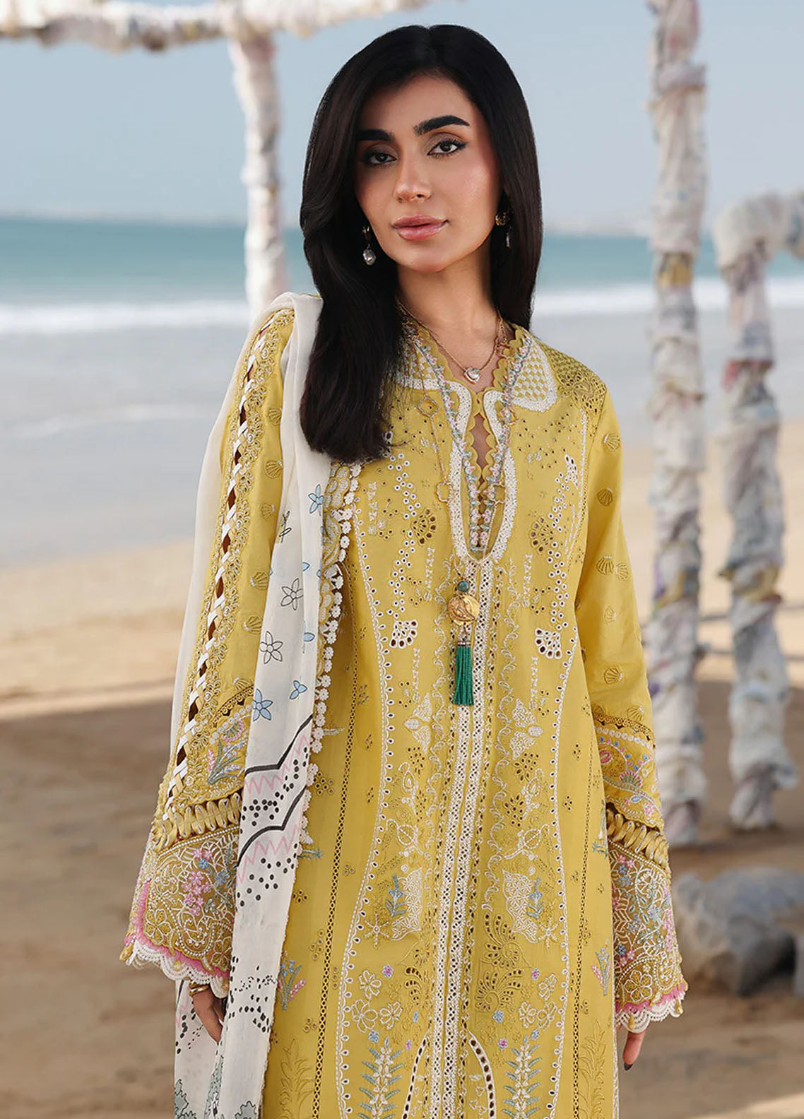 Sahil By Qalamkar Luxury Embroidered Lawn 3 Piece Unstitched Suit QLM26SLL D-SA-07 HIRA Sahil By Qalamkar Luxury Embroidered Lawn 3 Piece Unstitched Suit QLM26SLL D-SA-07 HIRA