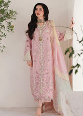 Sahil By Qalamkar Luxury Embroidered Lawn 3 Piece Unstitched Suit QLM26SLL D-SA-09 HANIYA